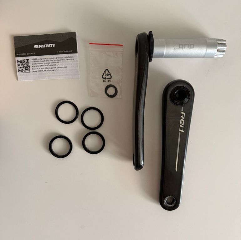 Used Sram Red E1 Crank - wide 2026 bike — image 2 of 9