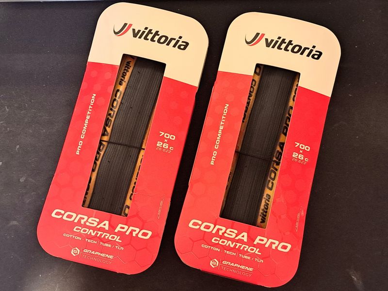 Używany Vittoria Corsa PRO Control TLR 2026 Tyres & Tubes