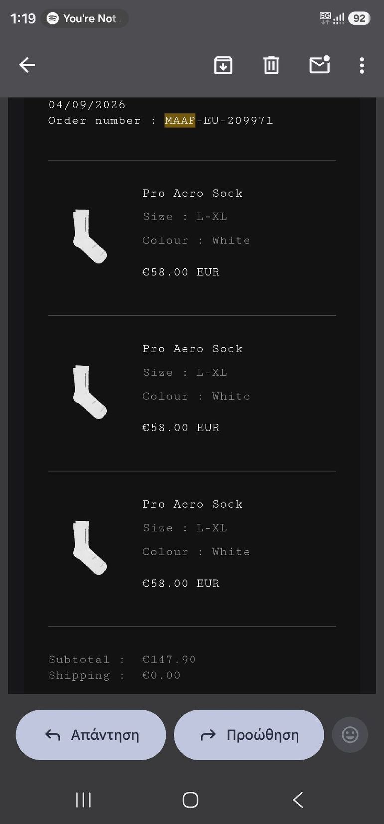 Brugt MAAP Pro Aero Socks 2026 bike — billede 5 af 5
