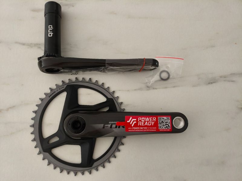 Tweedehands Sram Force AXS D1 DUB Crankset 2026 Drivetrain & Pedals
