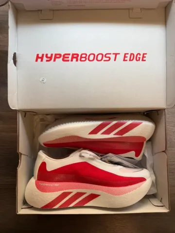 Used Adidas Hyperboost Edge Running Shoes