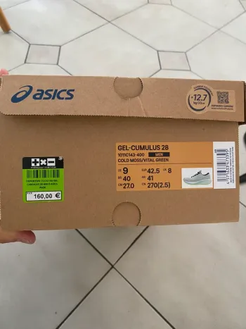 Asics Running Shoes bike usato — immagine 10 di 11