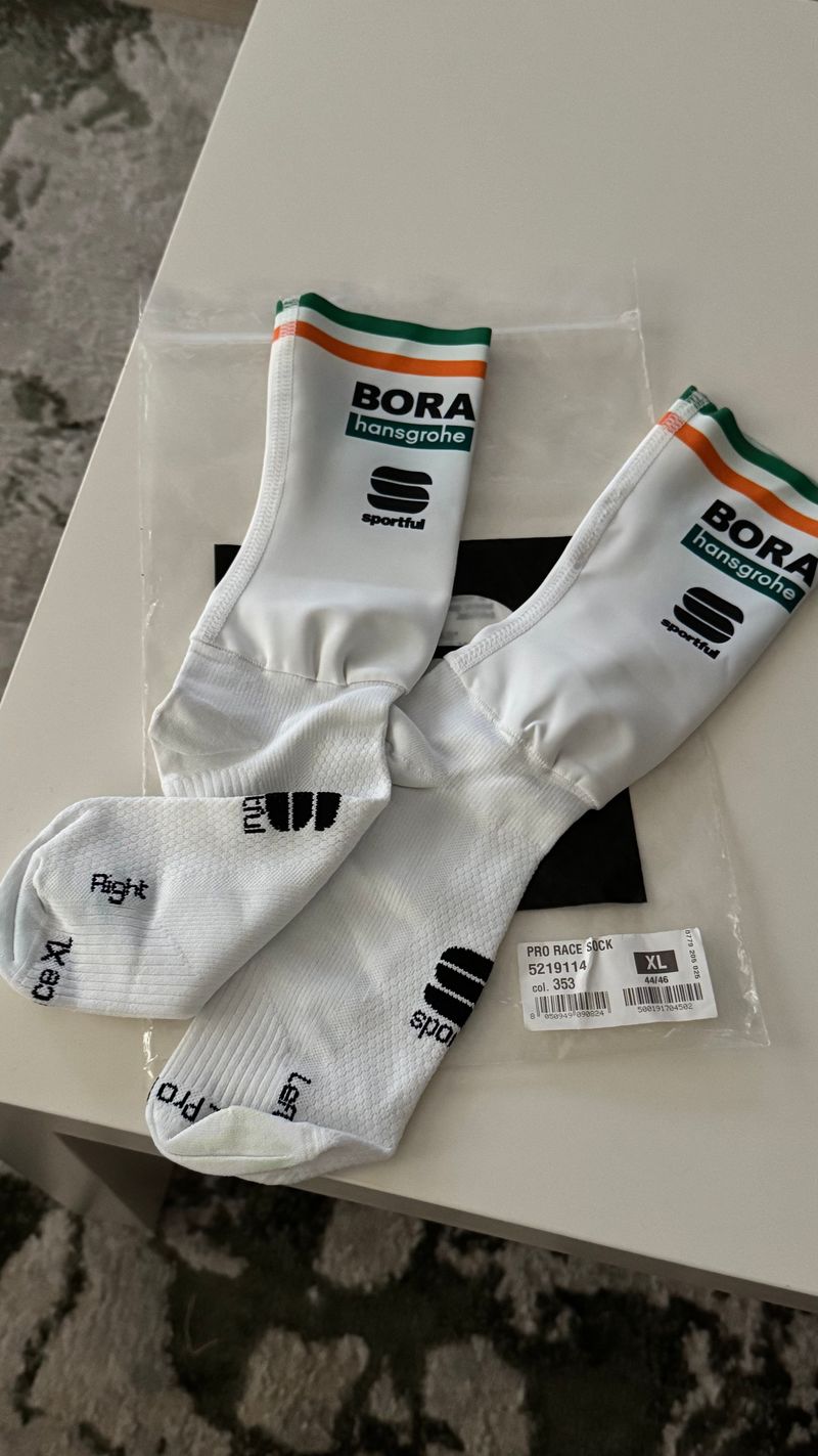 Używany Sportful Pro Race Aero Bora Hansgrohe Socks 2023 Cycling Clothing