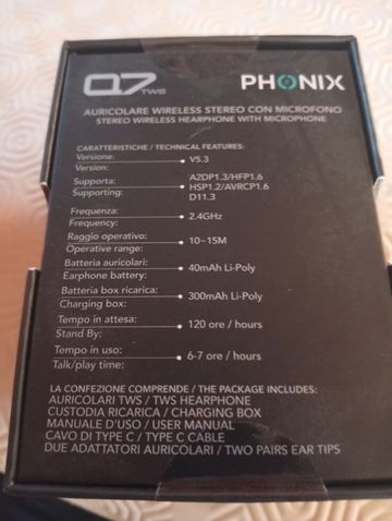 Phonix Bluetooth Headphones 2025 bike usato — immagine 3 di 3