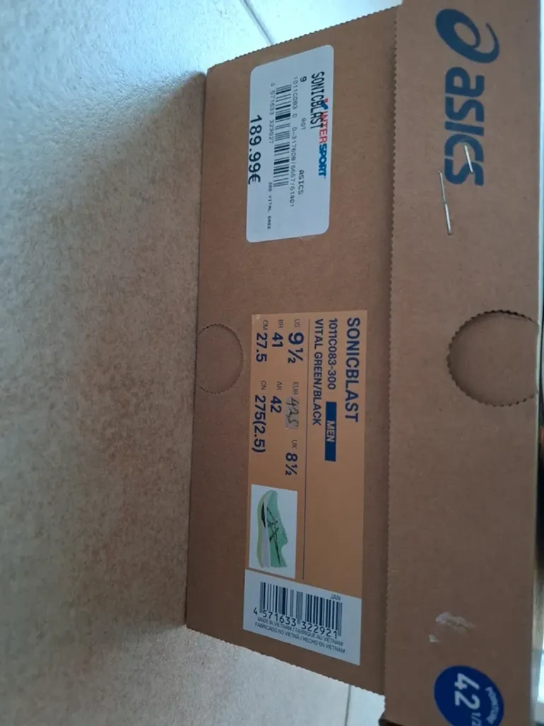 Gebrauchtes Asics Sonicblast bike — Bild 2 von 6