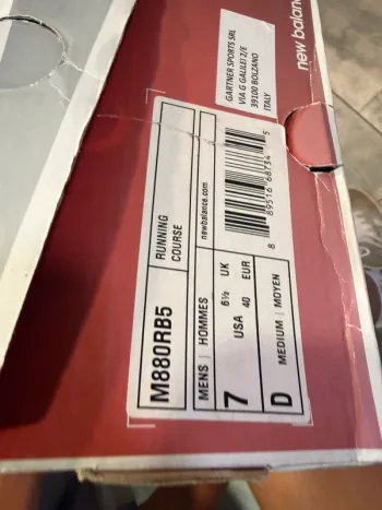 Używany New Balance 880v5 bike — zdjęcie 4 z 4