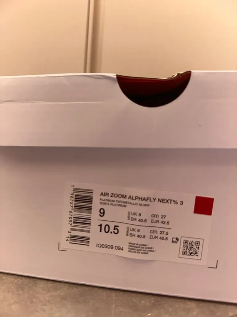 Used Nike Air Zoom Alphafly 3 NEXT% bike — image 12 of 12