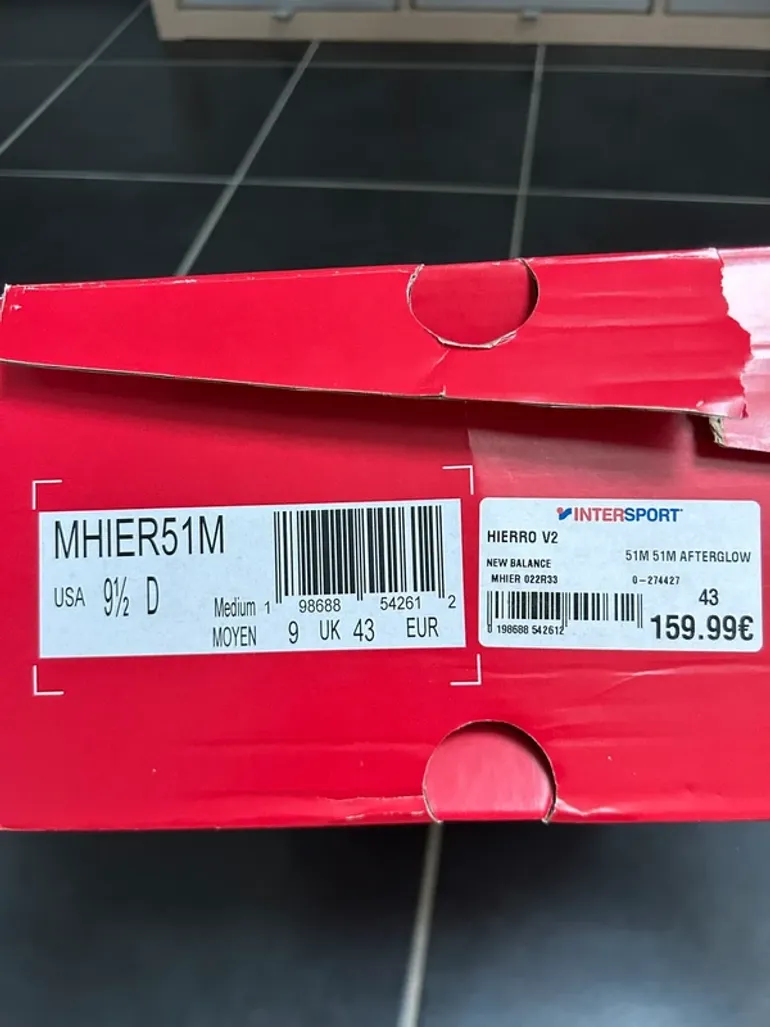Gebrauchtes New Balance Fresh Foam X Hierro v9 bike — Bild 6 von 6