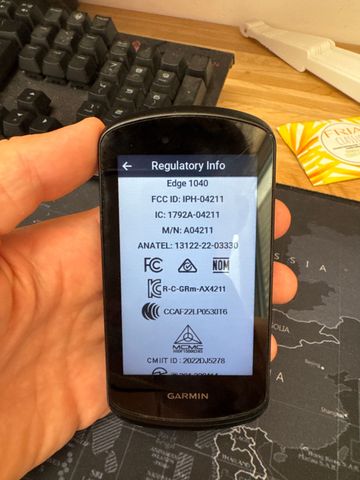 Brugt Garmin Edge 1040 GPS Computer 2025 bike — billede 4 af 6