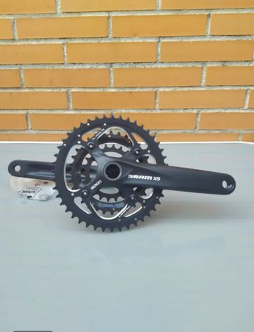 Brugt Sram X5 GXP 3x9v 44/32/22 Drivetrain & Pedals