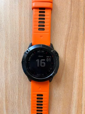 Gebrauchtes Garmin Fenix 6X pro bike — Bild 2 von 4