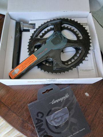 Brugt Campagnolo Super Record 12 Crankset Drivetrain & Pedals