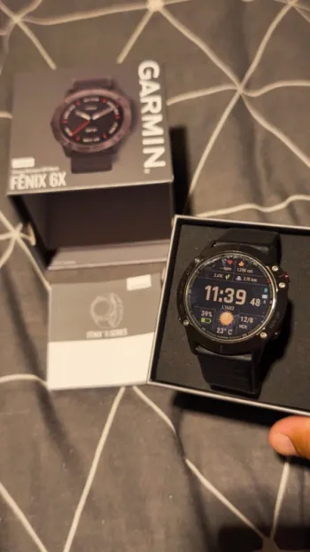 Garmin Fenix 6X Sapphire bike usato — immagine 3 di 8