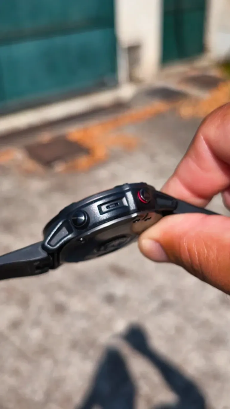 Garmin Fenix 6X Sapphire bike usato — immagine 5 di 8