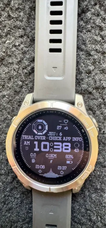 Gebrauchtes Garmin Fenix 7 bike — Bild 3 von 4