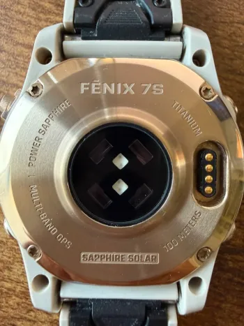 Gebrauchtes Garmin fēnix 7S Sapphire Solar bike — Bild 4 von 6