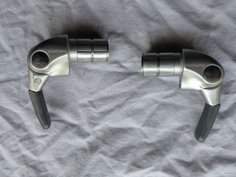 Used Shimano Bar End Shifters 8v Drivetrain & Pedals