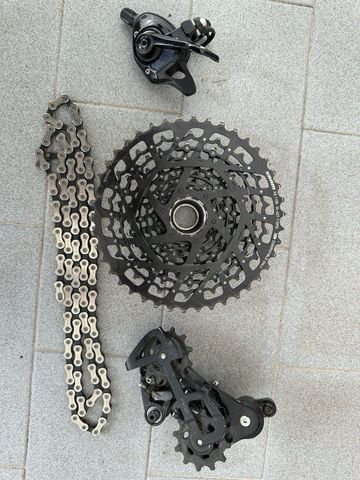Brugt Sram X1 11v 2015 Groupset