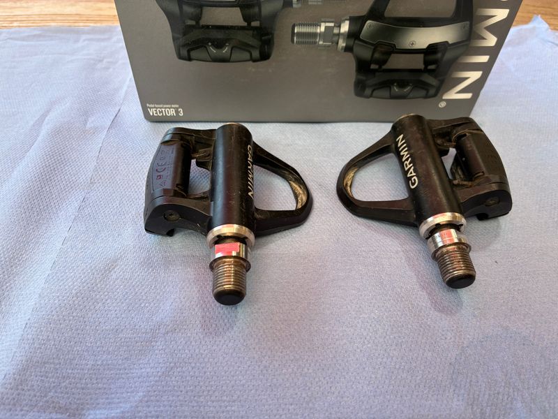 Used Garmin Vector 3 Dual-Sided Power meter Pedals 2019 Drivetrain & Pedals