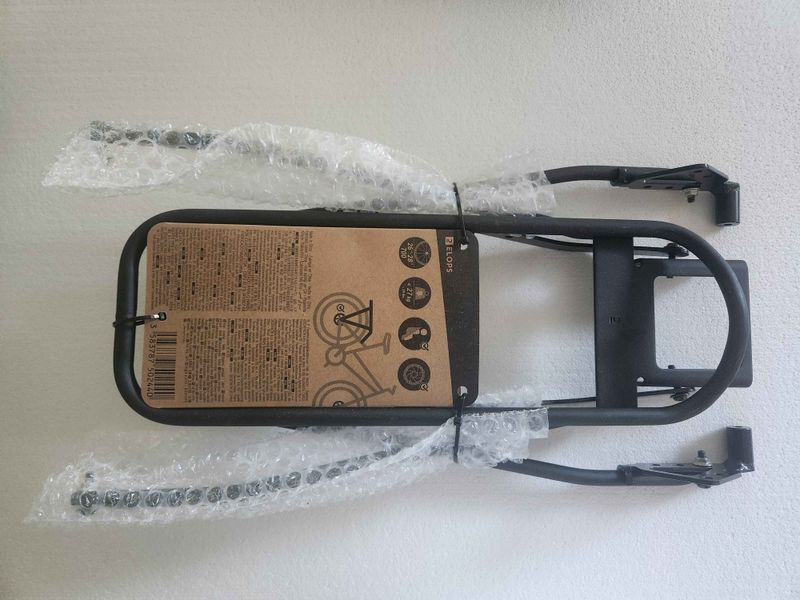 Used Decathlon Luggage Rack elops Cycling Accessories