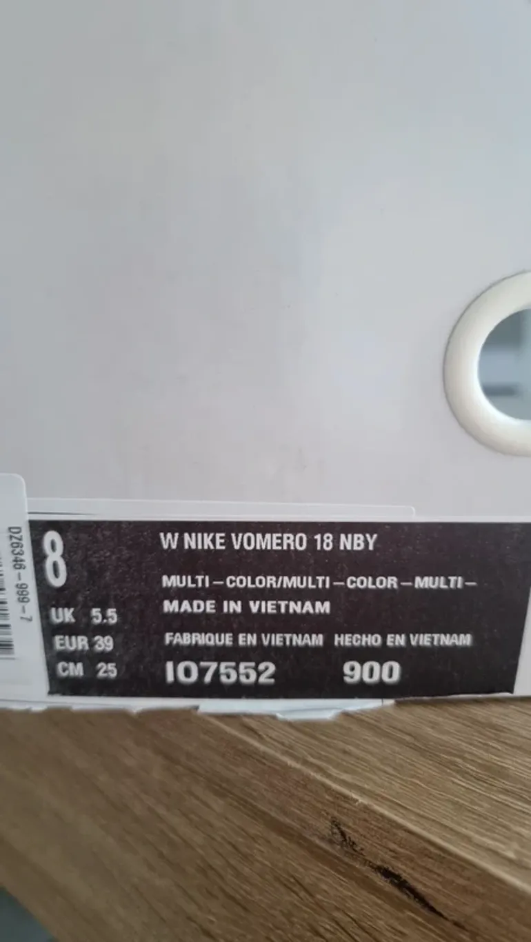 Gebrauchtes Nike Vomero 18 NBY bike — Bild 5 von 6