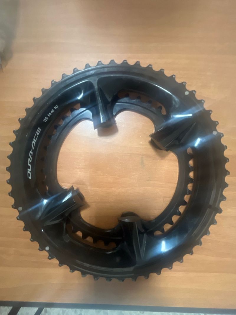 Used Shimano Dura-Ace 12v 54-40 Chainrings 2025 Drivetrain & Pedals