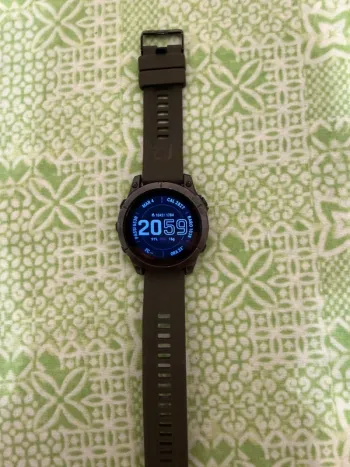 Garmin Fenix 7 Sapphire Solar bike usato — immagine 3 di 4