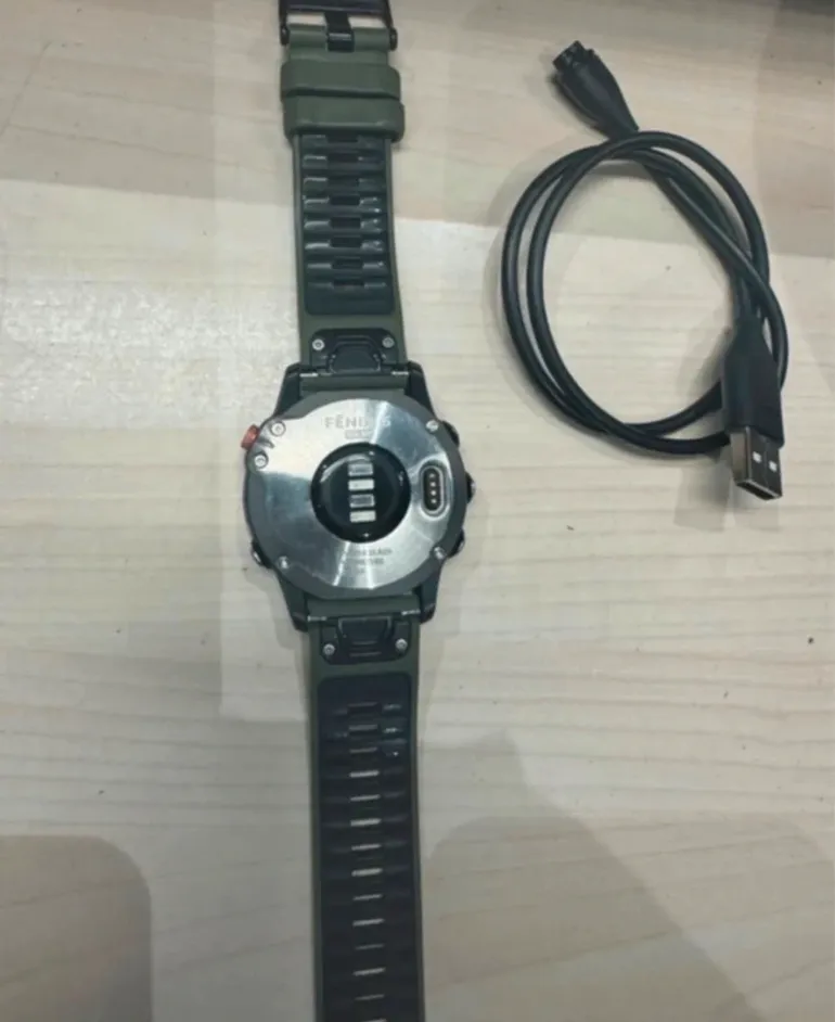 Brugt Garmin fenix 6 solar bike — billede 2 af 4