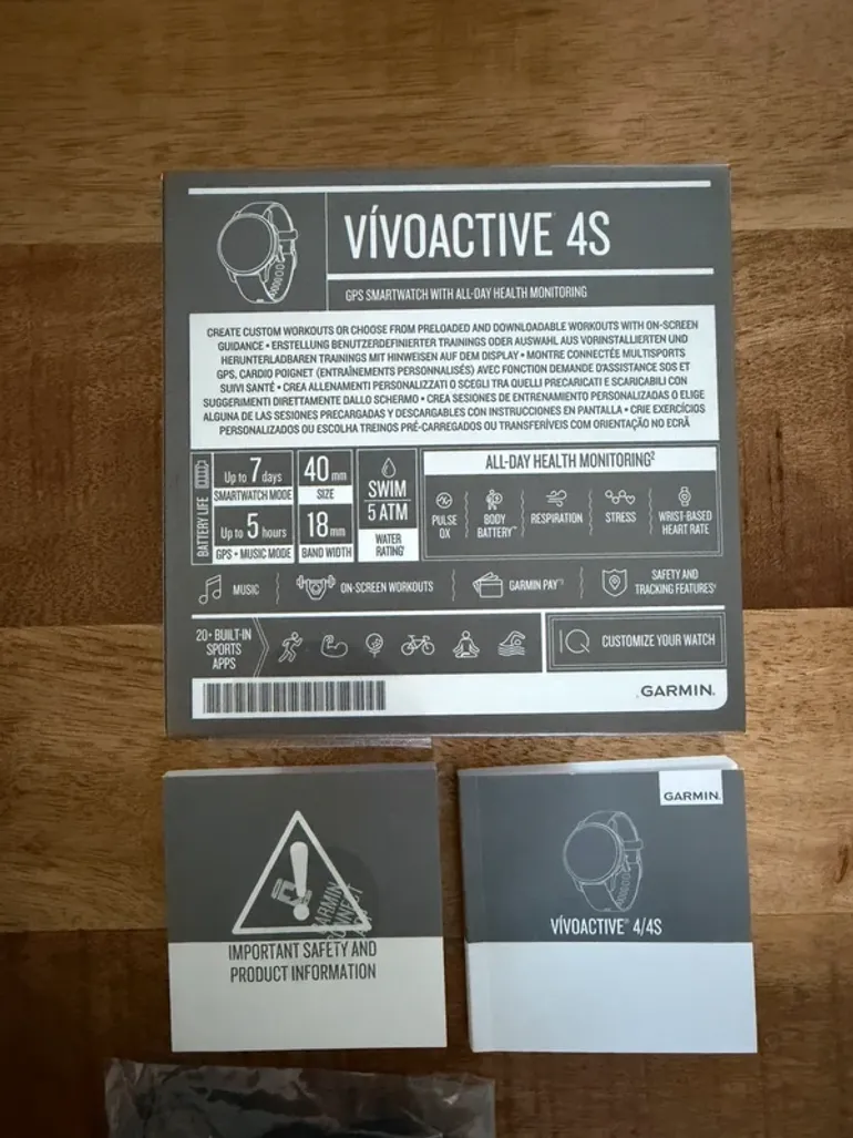 Gebrauchtes Garmin Vivoactive 4S bike — Bild 15 von 15