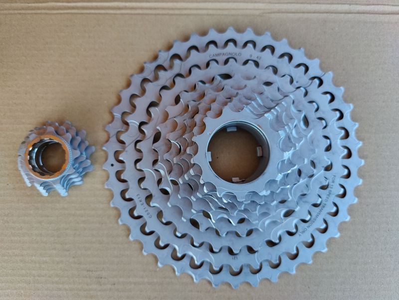 Campagnolo Ekar 9-42 Drivetrain & Pedals usato