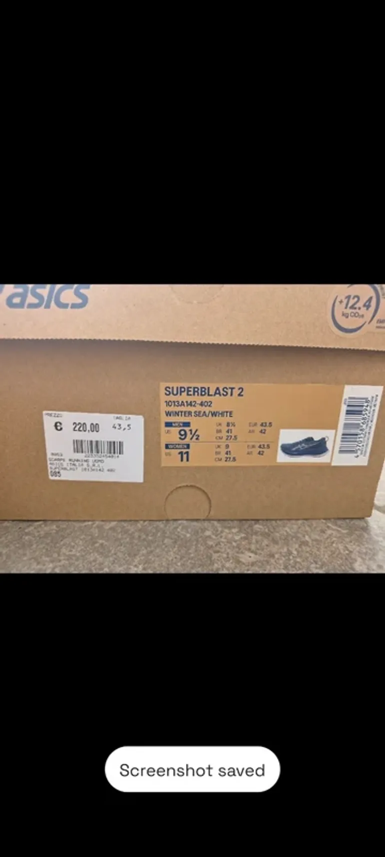 Tweedehands Asics Superblast 2 2025 bike — afbeelding 7 van 7