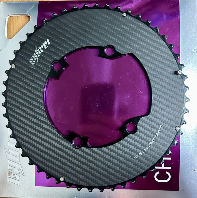 Käytetty Cybrei Metarbon Aero 52T 110BCD 2025 Drivetrain & Pedals