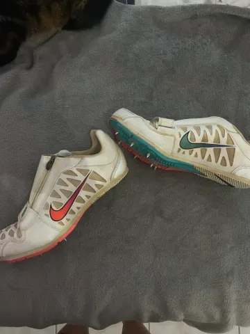 Used Nike Track Spikes Running Shoes