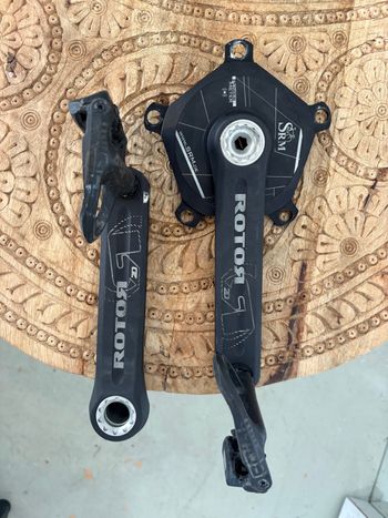 Używany Rotor 2D30 SRM PM7 Powermeter 2022 Drivetrain & Pedals