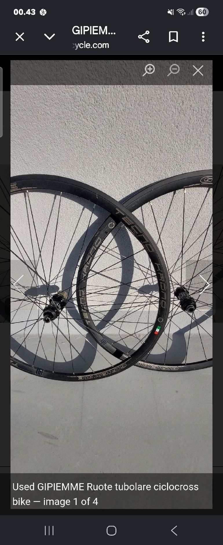 Brugt GIPIEMME carbon handmade 2025 bike — billede 5 af 5