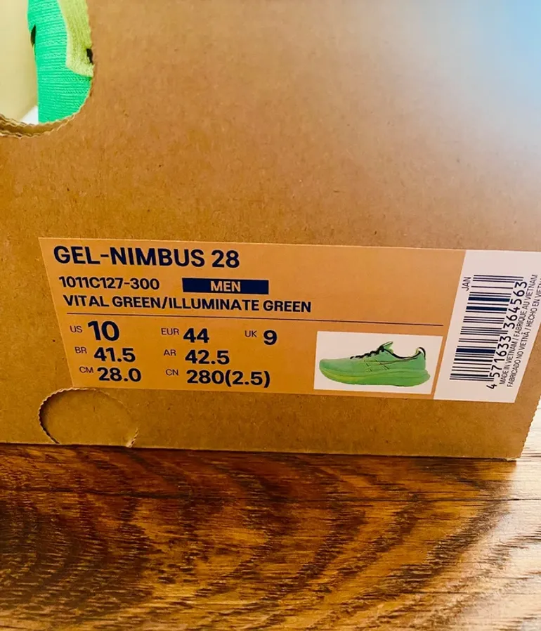 Gebrauchtes Asics Nimbus 28 bike — Bild 2 von 6