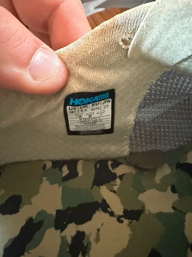 Hoka Mafate 5 bike d'occasion — image 3 sur 4