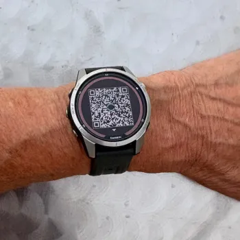 Used Garmin Fenix 7 S Pro Solar 42mm bike — image 7 of 9