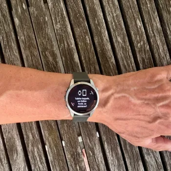 Used Garmin Fenix 7S Pro Solar bike — image 8 of 9