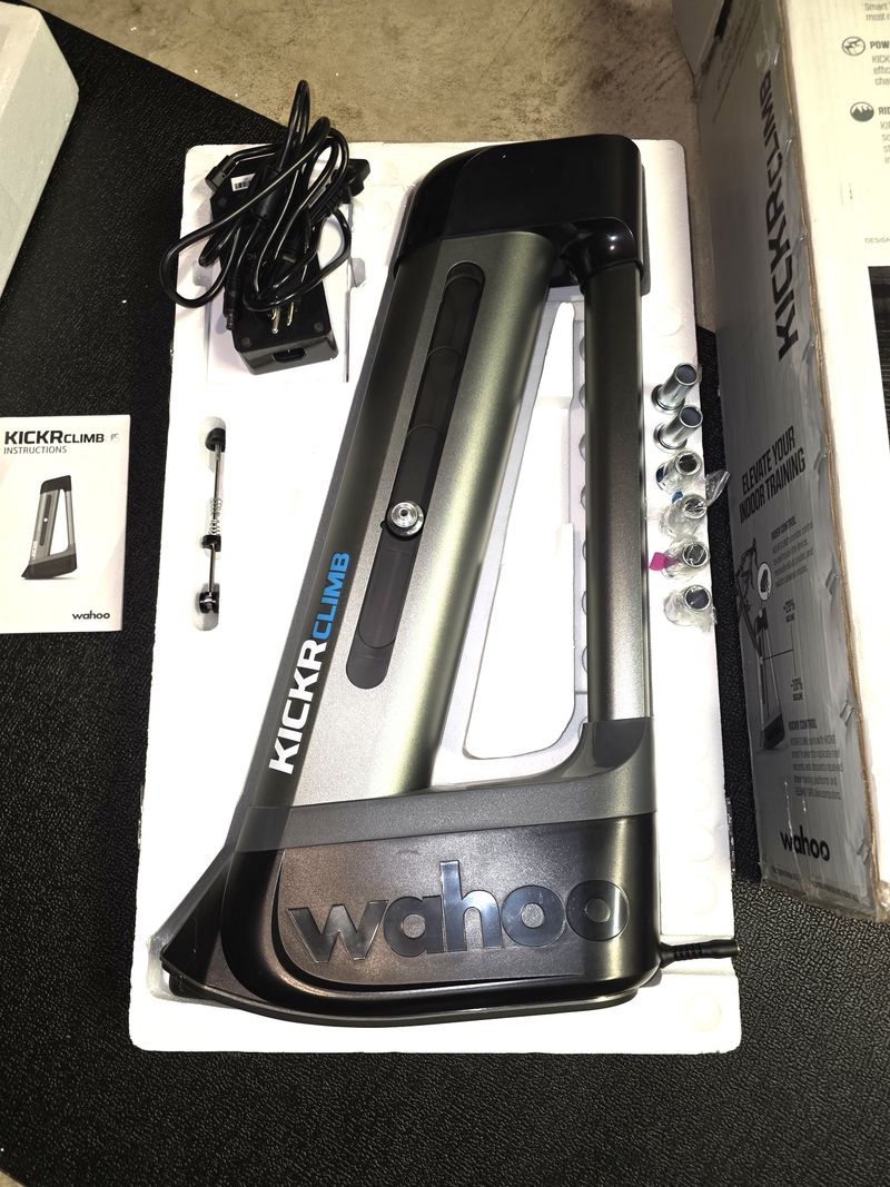 Used Wahoo KICKR CLIMB Indoor Grade Simulator 2021 Cycling Accessories