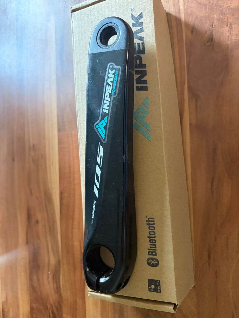 Used InPeak Powercrank Shimano 105 2023 Drivetrain & Pedals