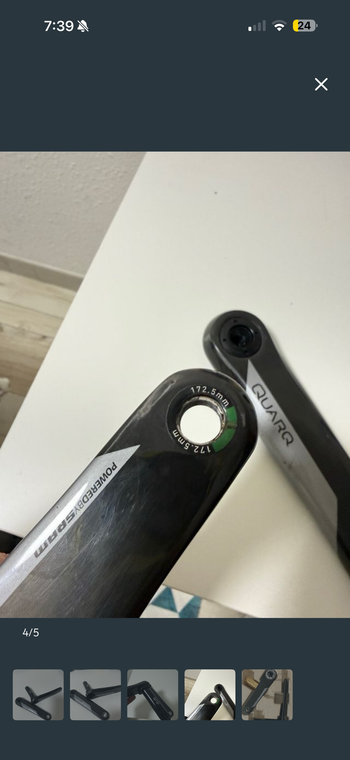 Quarq Powermeter 2024 bike usato — immagine 5 di 5