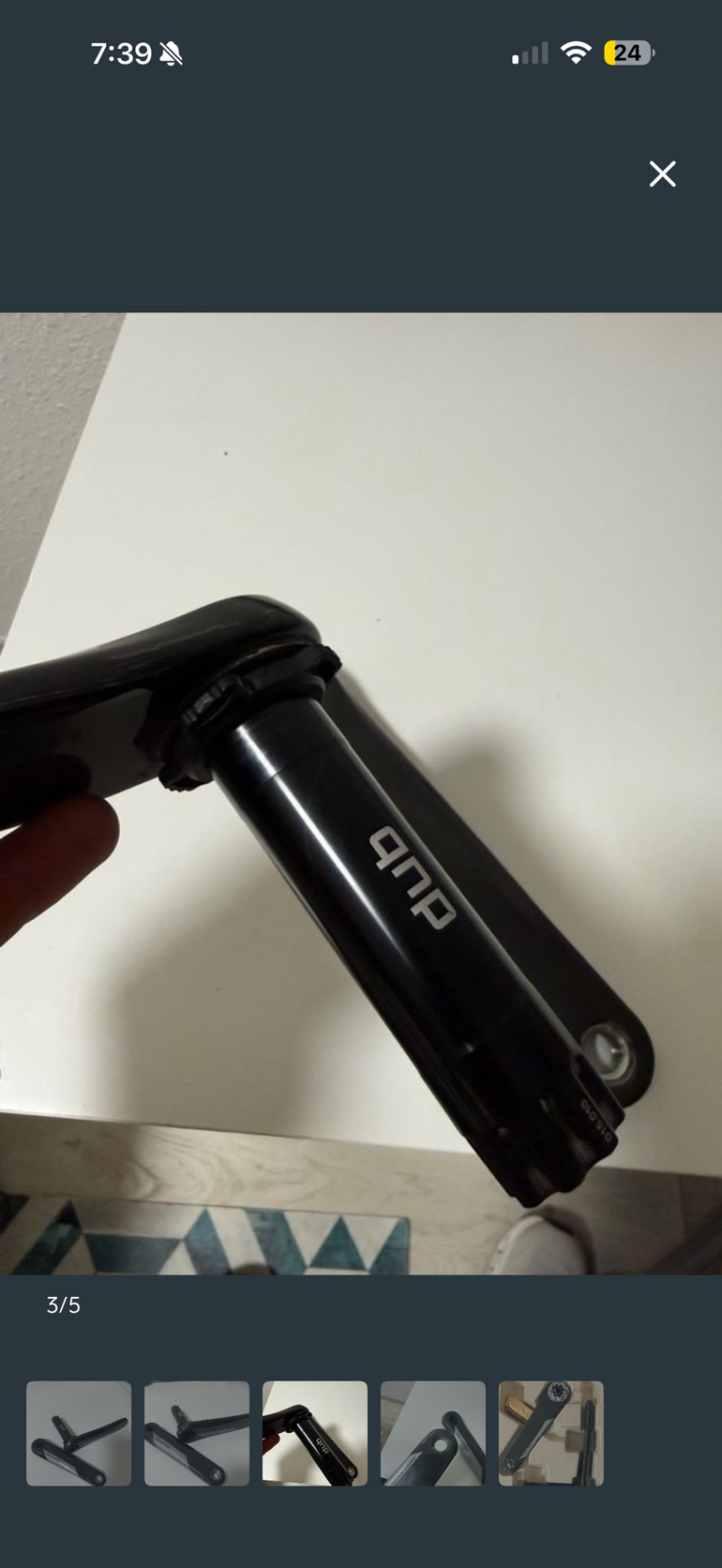 Quarq Powermeter 2024 bike usato — immagine 3 di 5