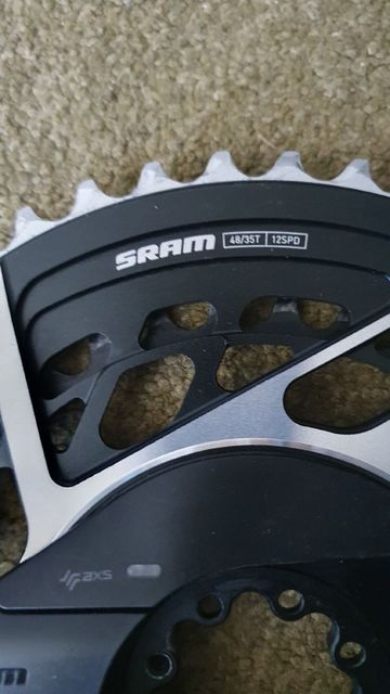 Sram RED AXS E1 Power Meter Chainrings 2026 bike usato — immagine 2 di 3