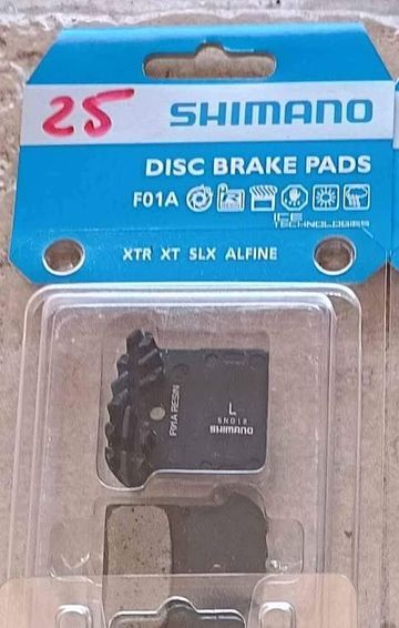 Used Shimano F01A Disc Brake Pads Brakes