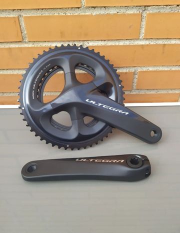 Tweedehands Shimano ULTEGRA FC-8000 52/36T 172, 5mm 2x11v Drivetrain & Pedals