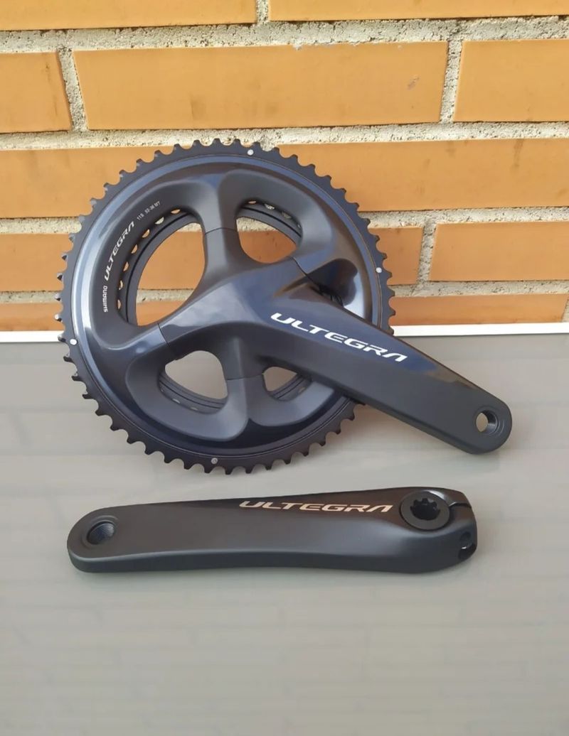 Used Shimano ULTEGRA FC-8000 52/36T 172, 5mm 2x11v Drivetrain & Pedals