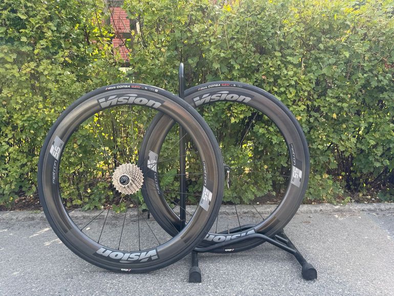 Brugt Vision Metron 55 SL Wheelset 2026 bike — billede 9 af 10