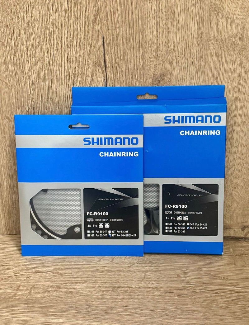 Używany Shimano Dura-Ace FC-R9100 Chainring 2022 Drivetrain & Pedals