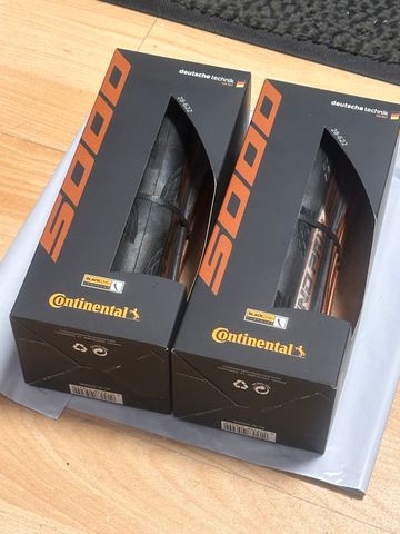 Used Continental GP5000 Edition noir marron 2026 Tyres & Tubes